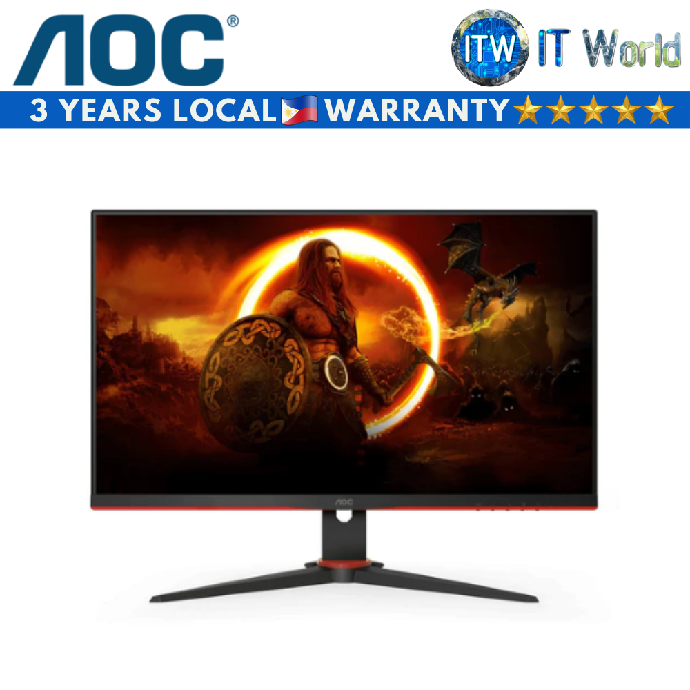 AOC 27G2SPE/71 - 27&quot; FHD (1920x1080) / 165Hz / IPS / 1ms(MPRT) / Gaming Monitor