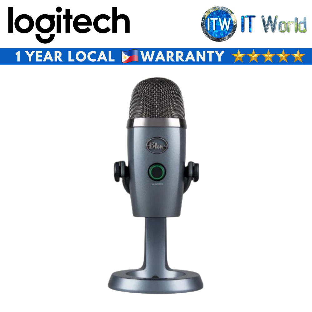 Logitech Blue Yeti Nano Premium USB Microphone (Shadow Grey)