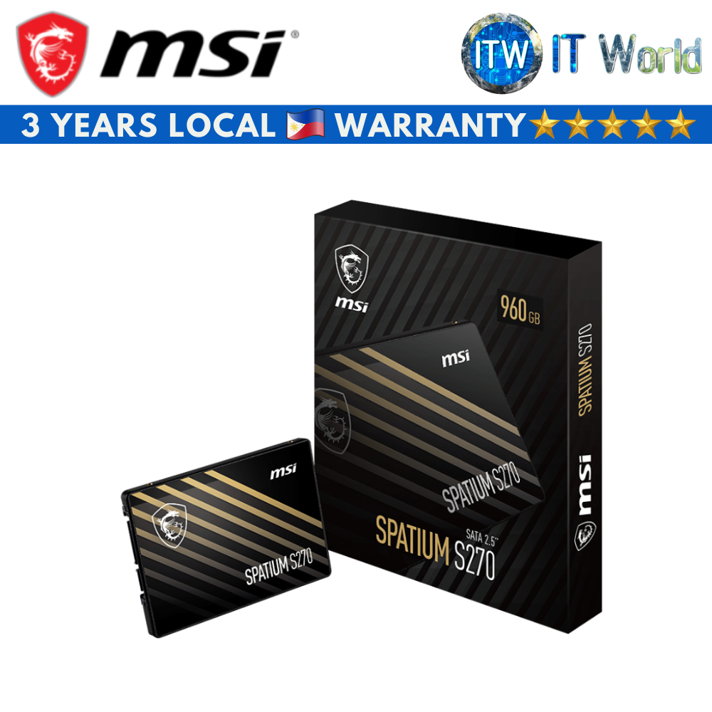 MSI Spatium S270 SATA 2.5&quot; 960GB SSD