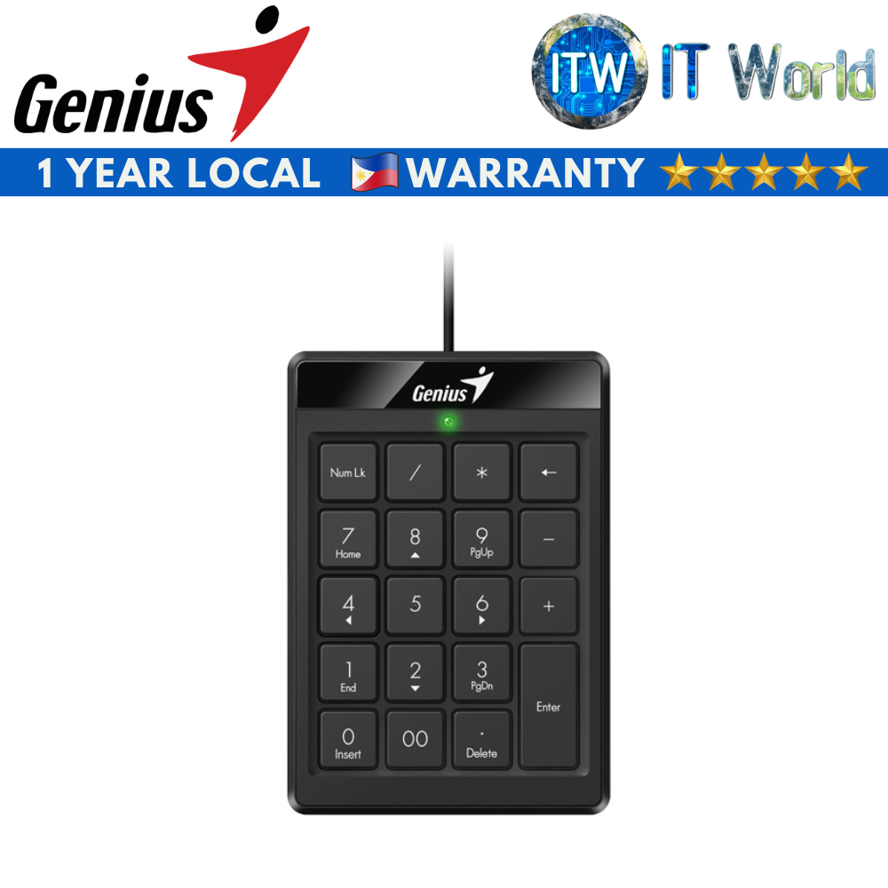 Genius Numpad 110 USB (Black) (GEN31300016400)