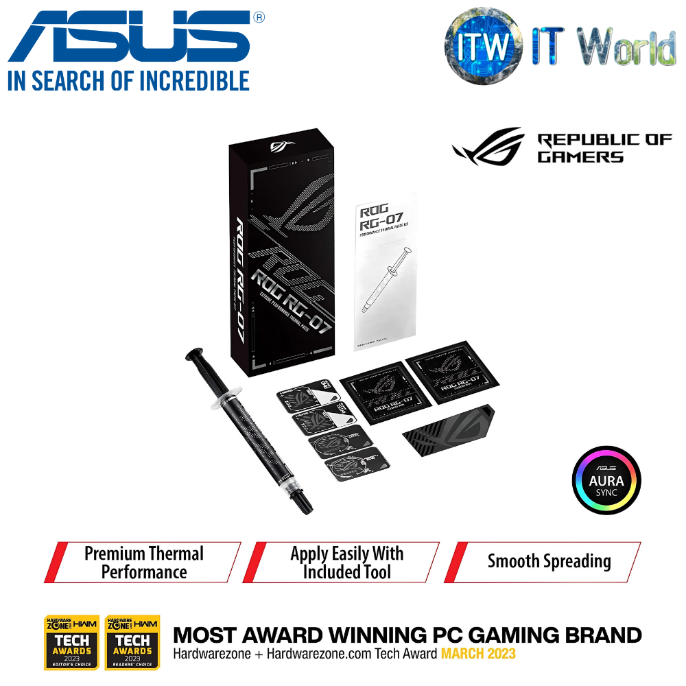 ASUS Thermal Paste Kit ROG RG-07 Performance