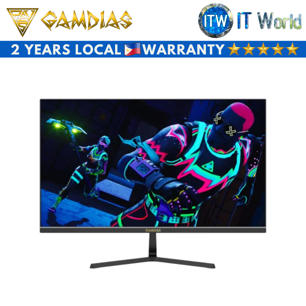 Gamdias Atlast 27F21 - 27&quot; FHD(1920x1080) / 192Hz / IPS / 5ms(GTG) / Gaming Monitor (Black)