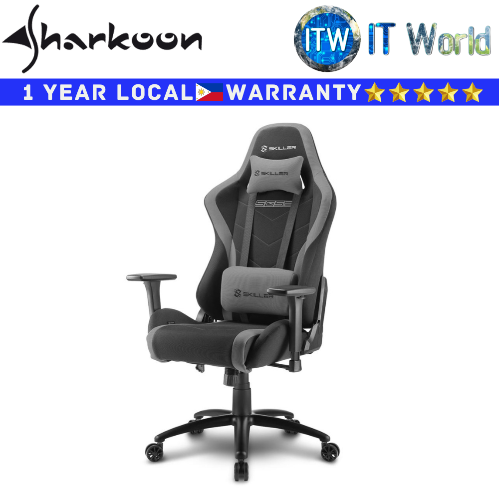 Sharkoon Gaming Chair Skiller SGS2 Grey Fabric