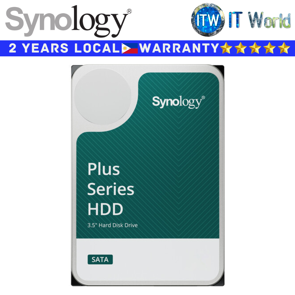 Synology Hard Drive HDD Plus Series HAT3310 8TB 3.5&quot; 7200RPM SATA 6Gb/s (SY-HAT3310-8T)