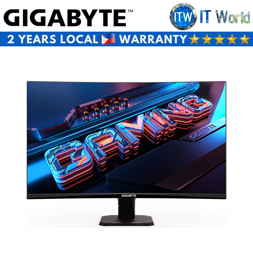 Gigabyte GS27QC - 27&quot;(QHD) / 164Hz/OC170Hz / VA / 1ms MPRT 1500R Gaming Monitor (GP-GS27QC-AP)