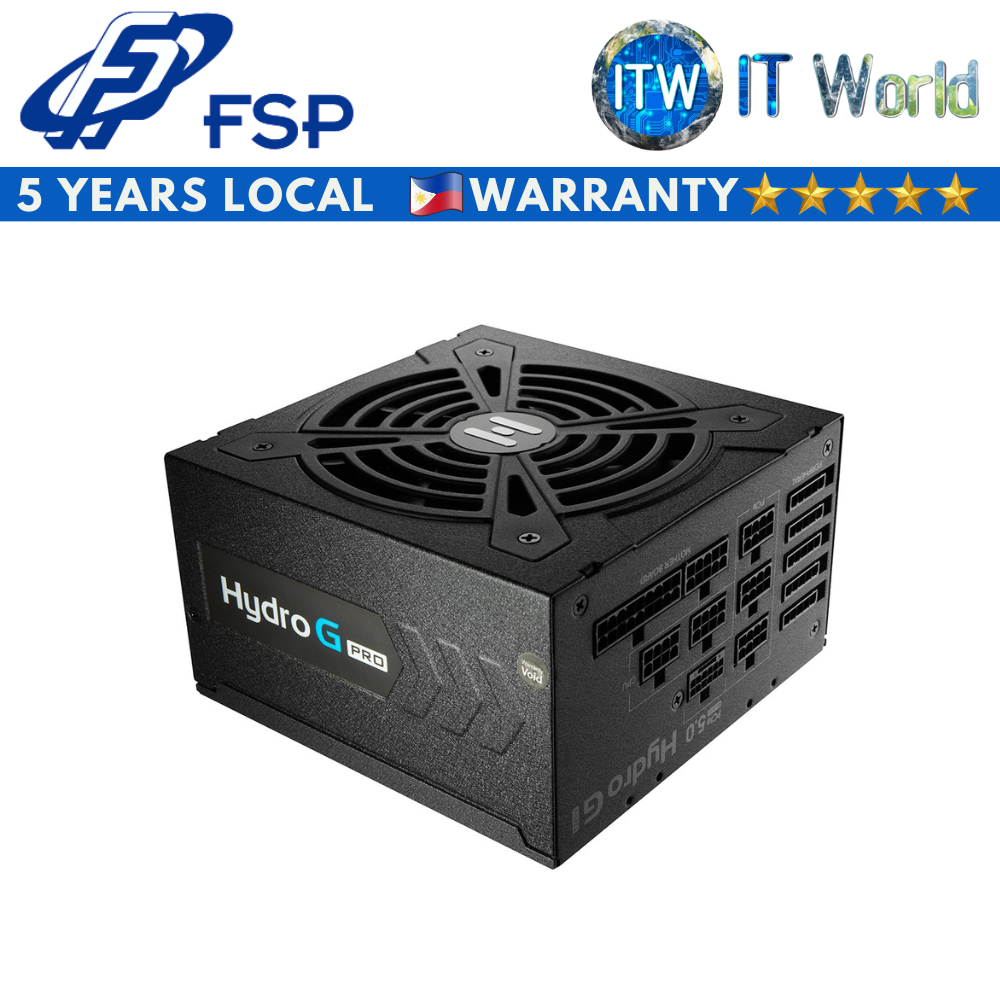 FSP Hydro G Pro ATX3.0 (PCIe 5.0) 1200W 80+ Gold Japan Caps Fully-Modular PSU