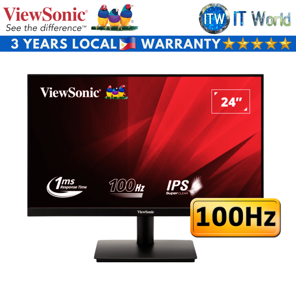 Viewsonic Monitor 24&quot; (1920 x 1080 FHD) / 100Hz / IPS / 1ms MPRT / VA240-H