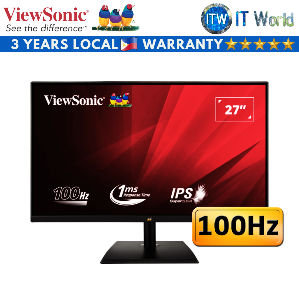 Viewsonic Monitor 27&quot; (1920x1080 FHD) / 100Hz / IPS / 1ms MPRT / VA2736-H