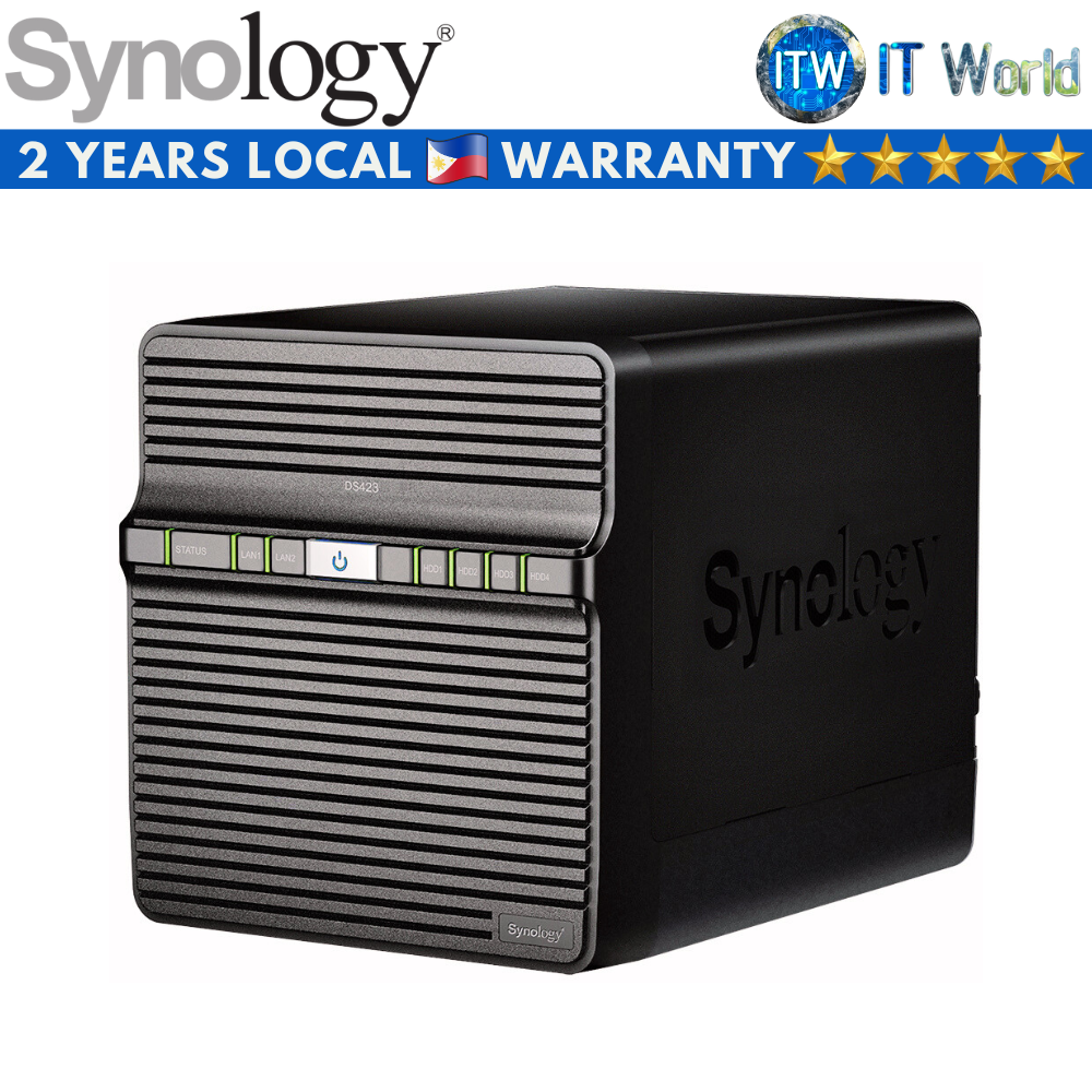 Synology Diskstation DS423 - 4 Bays Network Attached Storage (NAS)(SY-DS423)