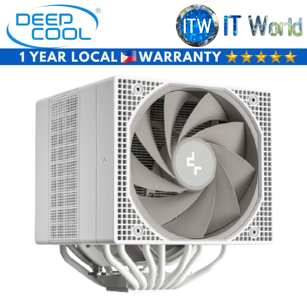 Deepcool CPU Cooler PC Fan Assassin IV Premium Air Cooler Fluid Dynamic Bearing (White)