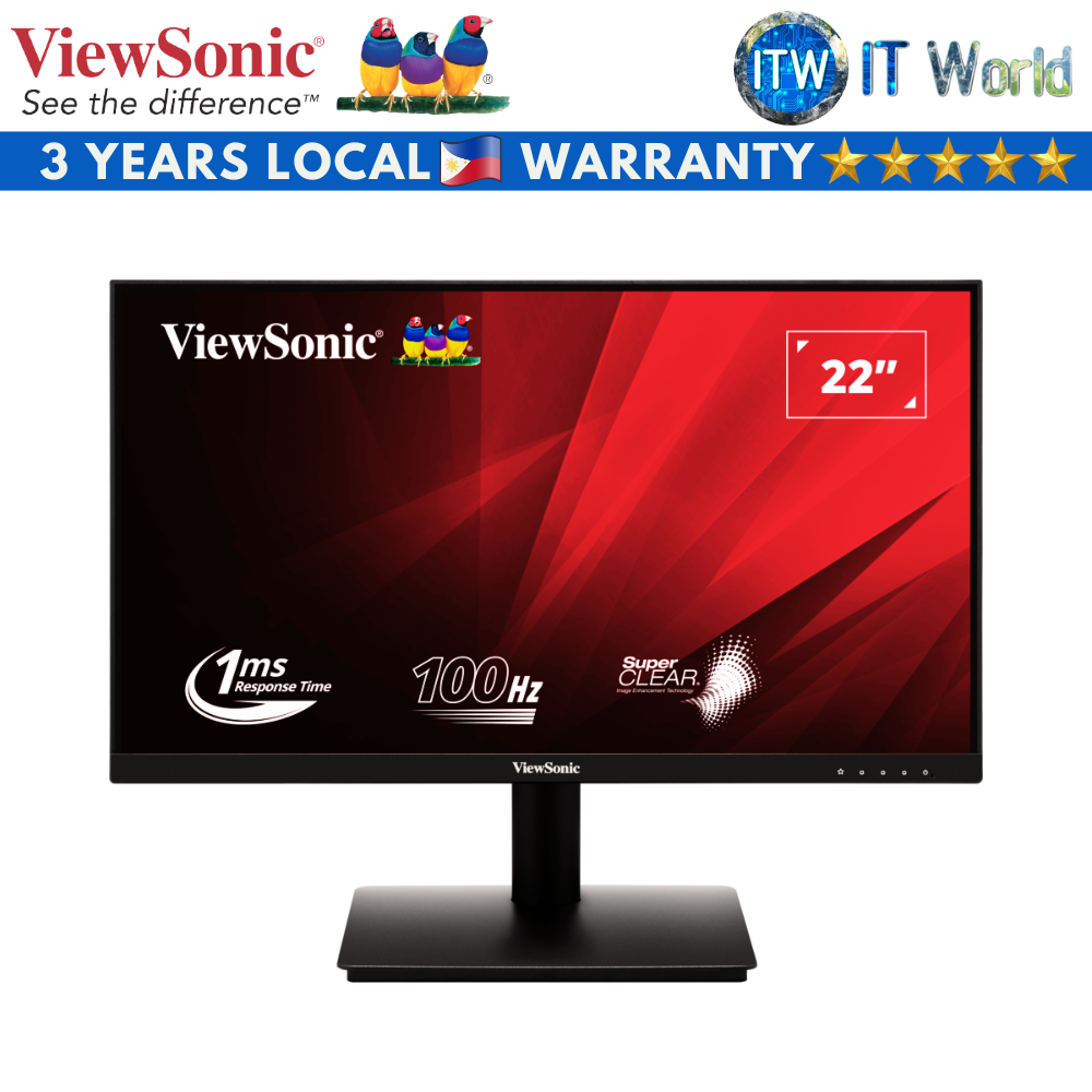 Viewsonic VA220-H 22&quot; (1920 x 1080 FHD) / 100Hz / VA / 1ms / Flicker-free Monitor