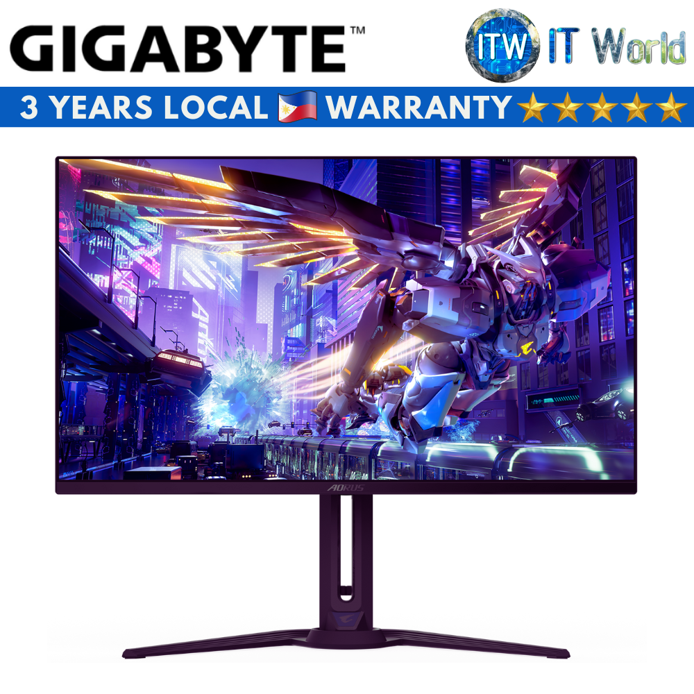 Gigabyte Gaming Monitor Aorus FO32U2P 31.5&quot; UHD / 240Hz / OLED / 0.03ms (GP-AORUS-FO32U2P-AP)