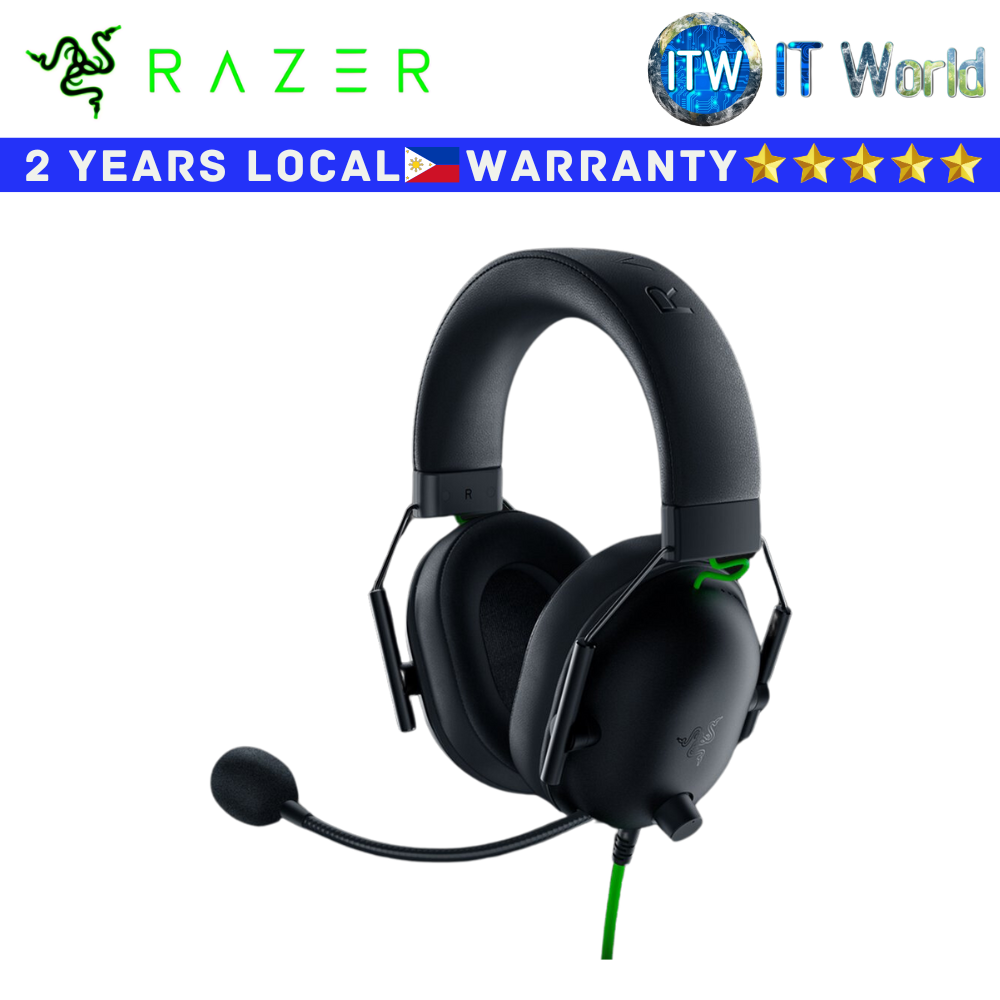 Itw | Razer Gaming Headset Headphones Razer BlackShark V2 X (Black) (RZ04-03240100-R3M1)