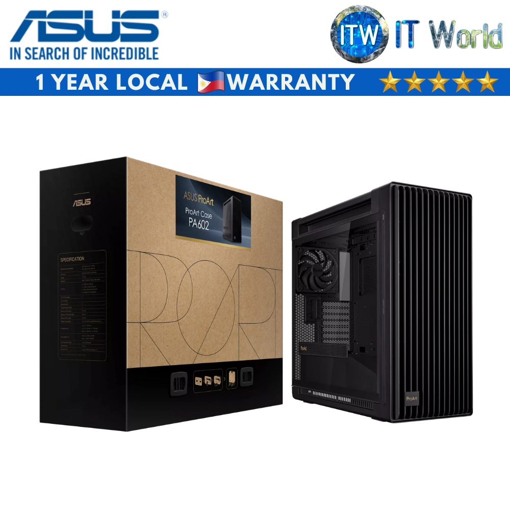 ASUS ProArt PA602 E-ATX Mid Tower PC Case