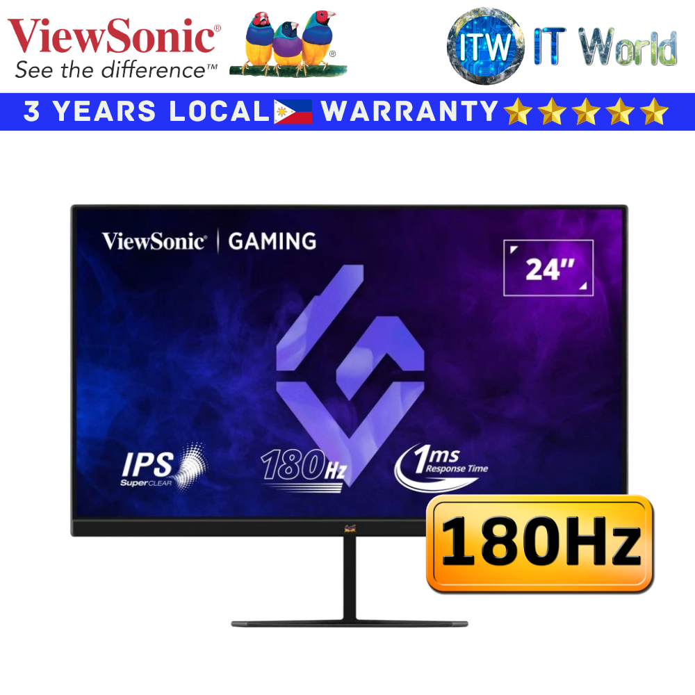 Viewsonic Gaming Monitor 24&quot; (1920x1080 FHD) / 180Hz / IPS / 1ms MPRT / VX2479-HD-PRO