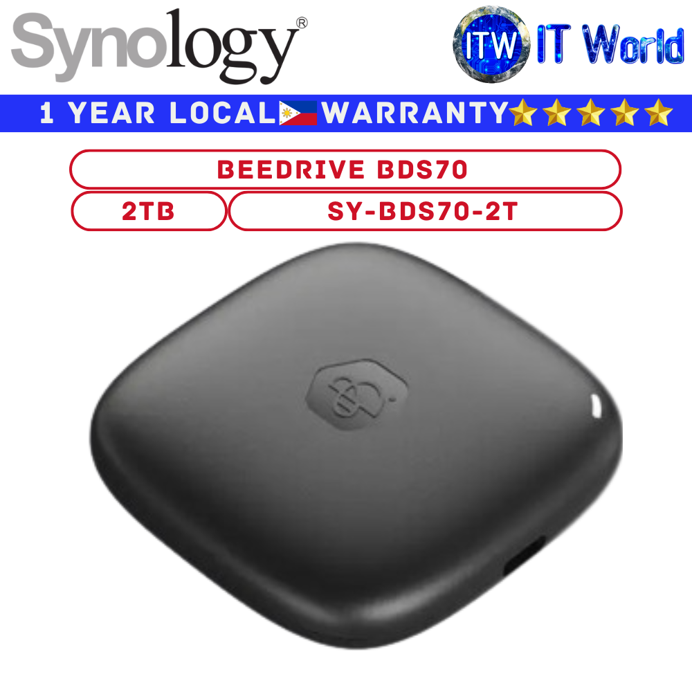 Synology Beedrive BDS70 Personal Backup Hub 2TB (SY-BDS70-2T)