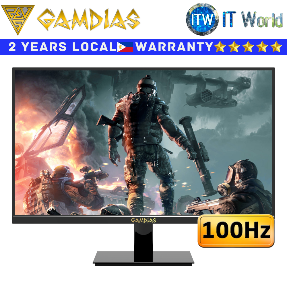 Gamdias Gaming Monitor 22&quot; (1920 x 1080 FHD) / 100Hz / VA / FreeSync/Adaptive-Sync Atlas VH22F