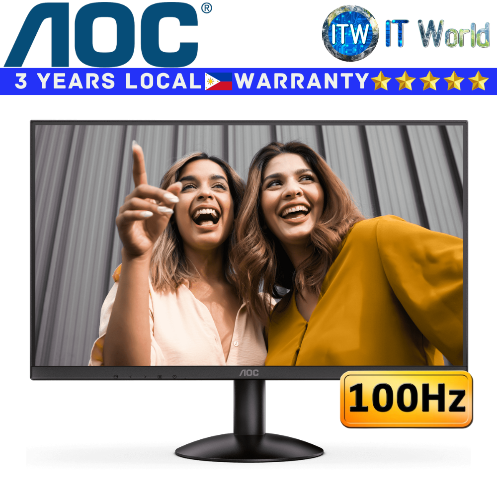 AOC Monitor 22B30HM2 22&quot; 1920x1080 FHD / 100Hz / VA / 1ms MPRT 4ms GTG / 3-sided Frameless