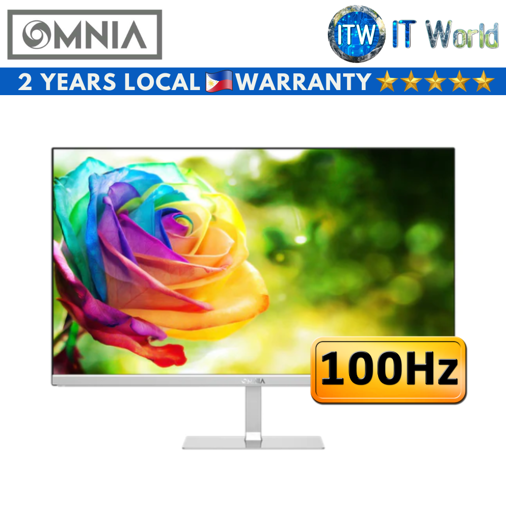 Omnia O27IHC - 27&quot; FHD(1920 x 1080) / 100Hz / IPS / 1ms / LED Monitor (Silver)