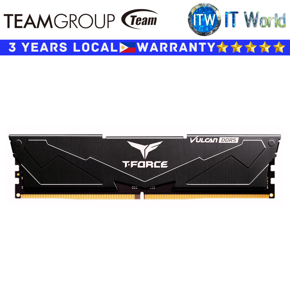 Teamgroup DDR5 RAM 8GB (1x8GB) Vulcan 5200Mhz Desktop Memory (FLBD58G5200HC40C01)