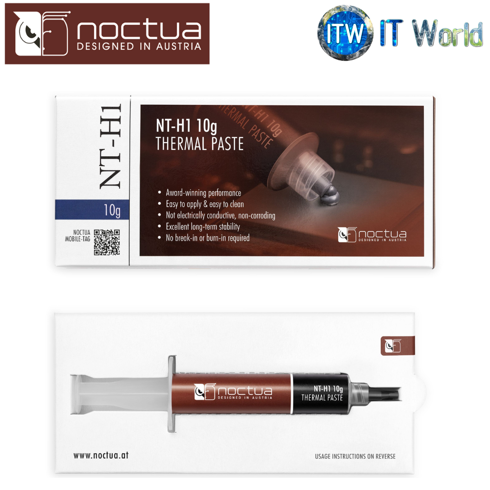 Noctua Thermal Paste NT-H1 10g Renowned Premium-grade Thermal Compound