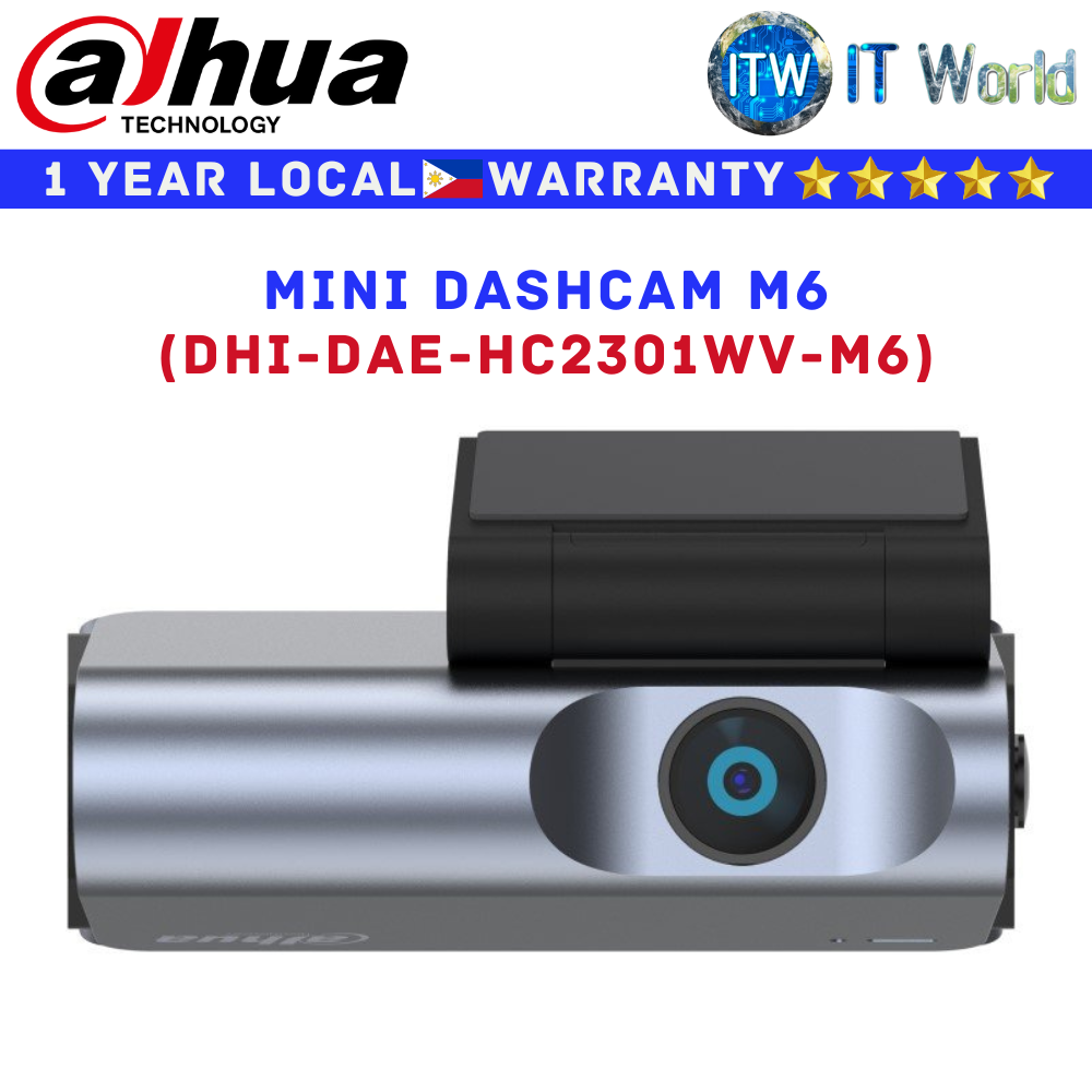 Dahua Mini Dash Cam M6 Series 1296p (DHI-DAE-HC2301WV-M6)