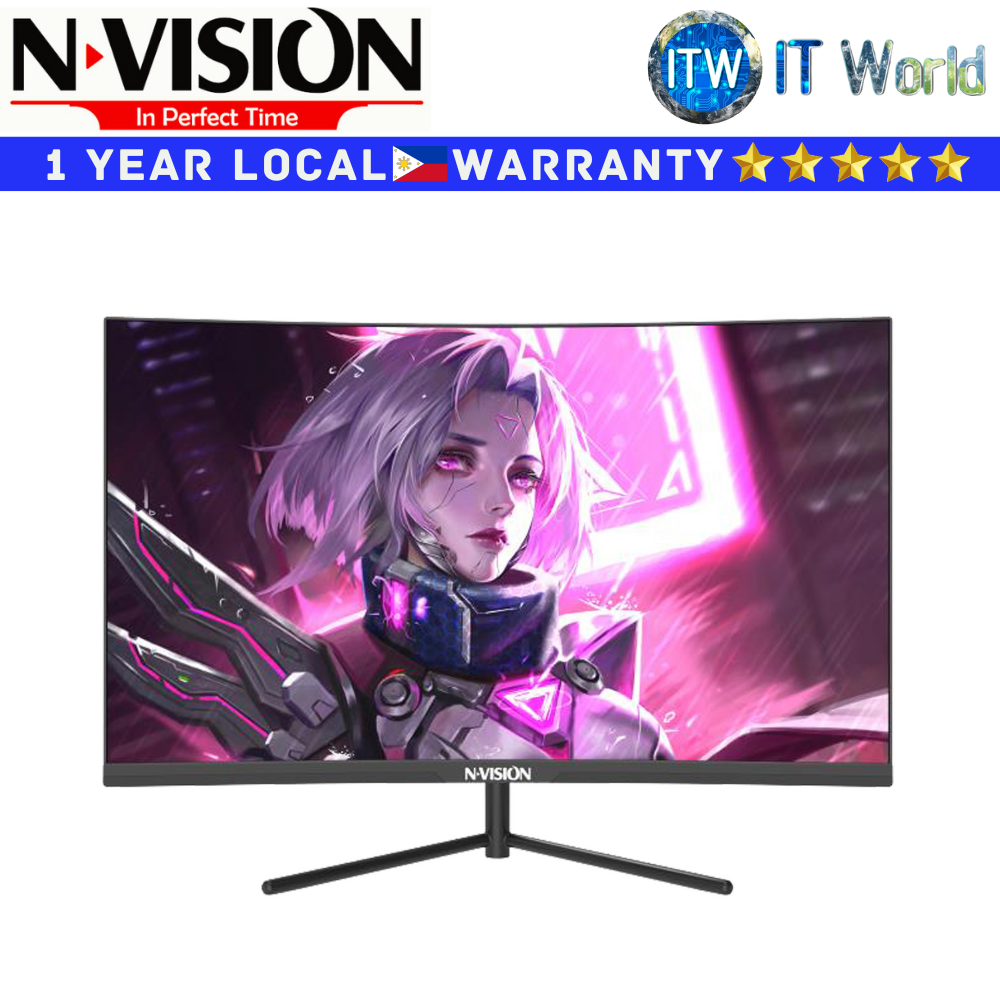 Itw | Nvision Curved Gaming Monitor ES32G2 - 31.5&quot; (1920 x 1080 FHD) / 165Hz / VA / 1500R