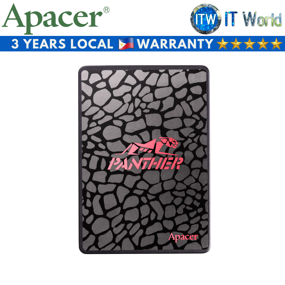 Apacer AS350 Panther 128GB 2.5&quot; SATA III Internal SSD (AP128GAS350-1)