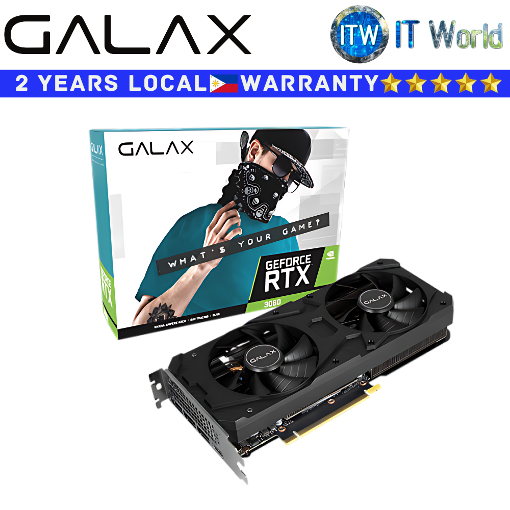 Galax RTX 3060 (1-Click OC Feature) 12GB GDDR6 Geforce Graphic Card (36NOL7MD1VOC)