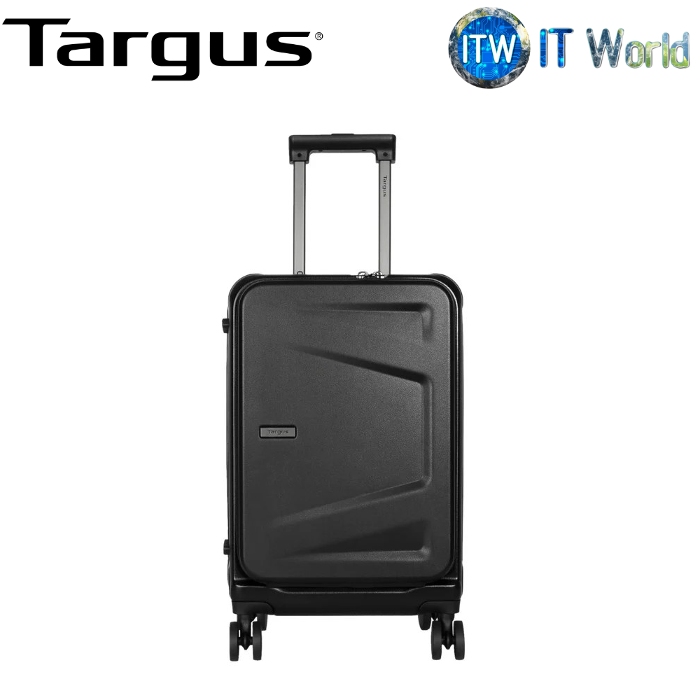 Targus Ready to Roll TBR043GL Black Pro-Tek 20&quot; Carry-on Lightweight Stylish Durable Zippers