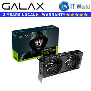 Galax GeForce RTX4070 SUPER 1-Click OC 2X V2 GDDR6X Graphics Card (47SOM7MDABCD)