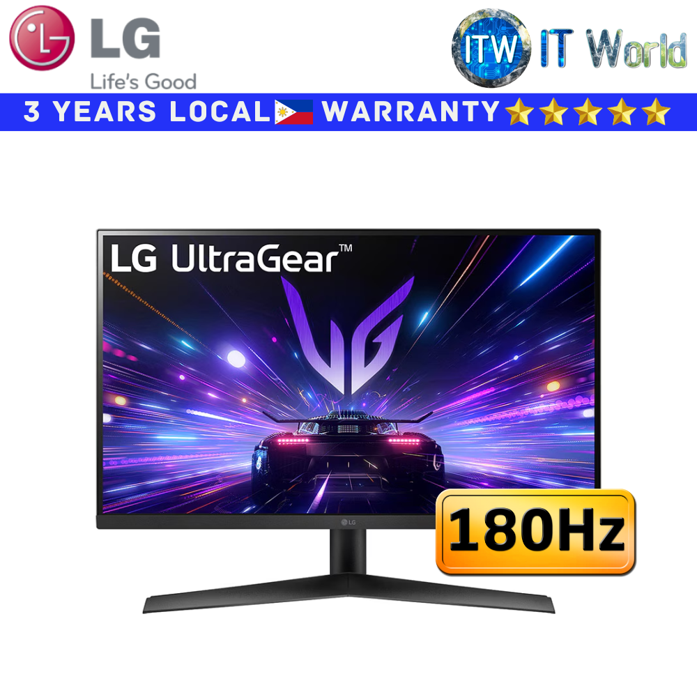 LG Gaming Monitor 27&quot;(1920x1080) / 180Hz / IPS / 1ms GtG / 27GS60F-B