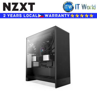 NZXT Computer PC Case H7 Flow Mid-Tower ATX Airflow Case Black (CM-H72FB-01)