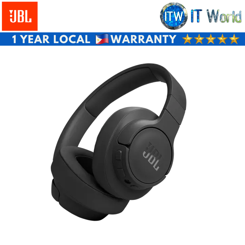 JBL Tune 770NC Adaptive Noise Cancelling Wireless Over-Ear Headphones (Black | Blue | Purple | White (Black)