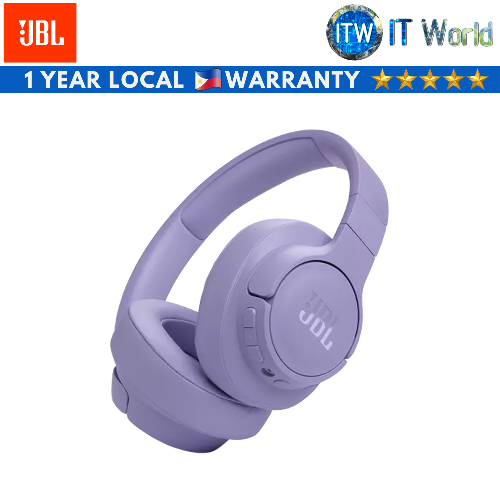 JBL Tune 770NC Adaptive Noise Cancelling Wireless Over-Ear Headphones (Purple)