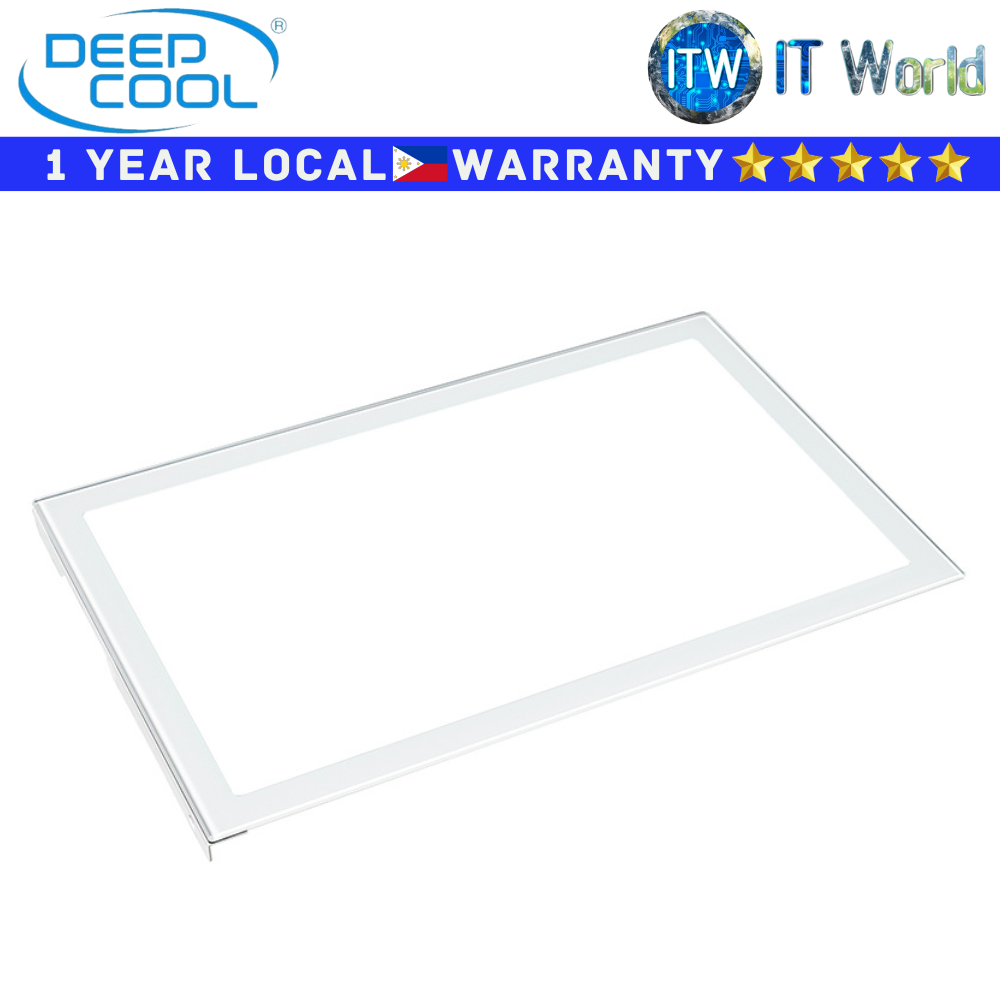 Deepcool View Panel 100 Tempered Glass Panel White (R-VIEW-PANEL-WH-G)