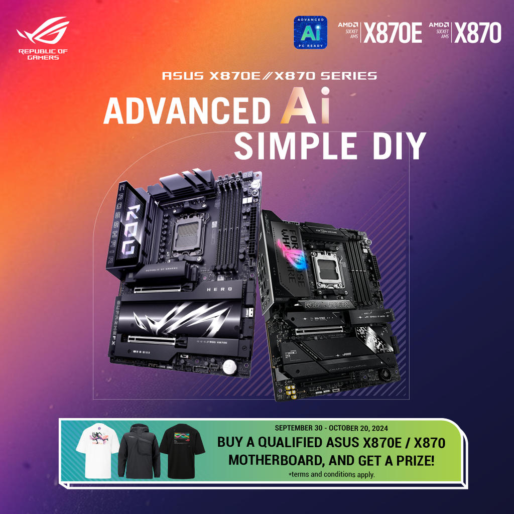 ASUS Motherboard ROG Strix X870E-E Gaming Wifi ATX AM5 DDR5