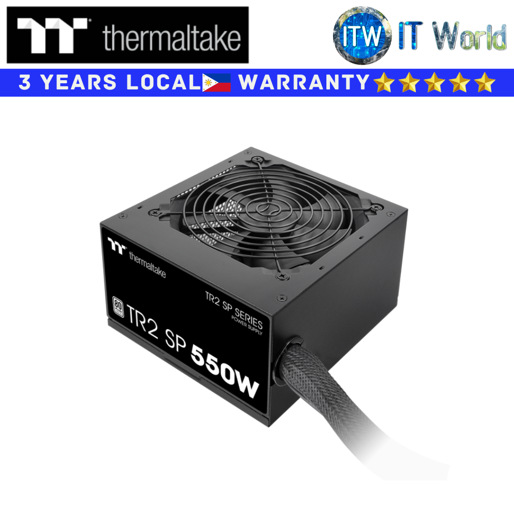 Thermaltake PSU 550 Watts Power Supply Unit TR2 SP Series 550W 80+ White (PS-TRS-0550NNSAWU-P)