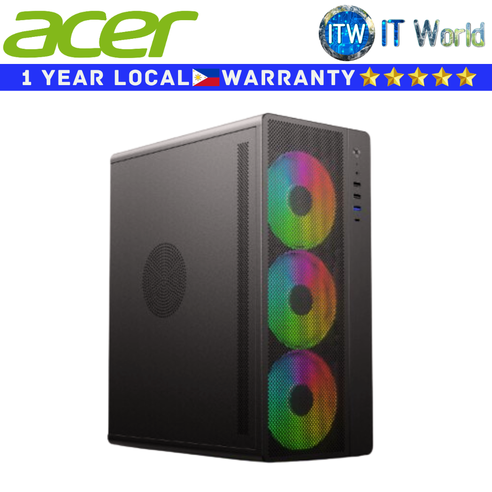 Acer Computer PC Case U510 ITX / micro-ATX / ATX BLACK