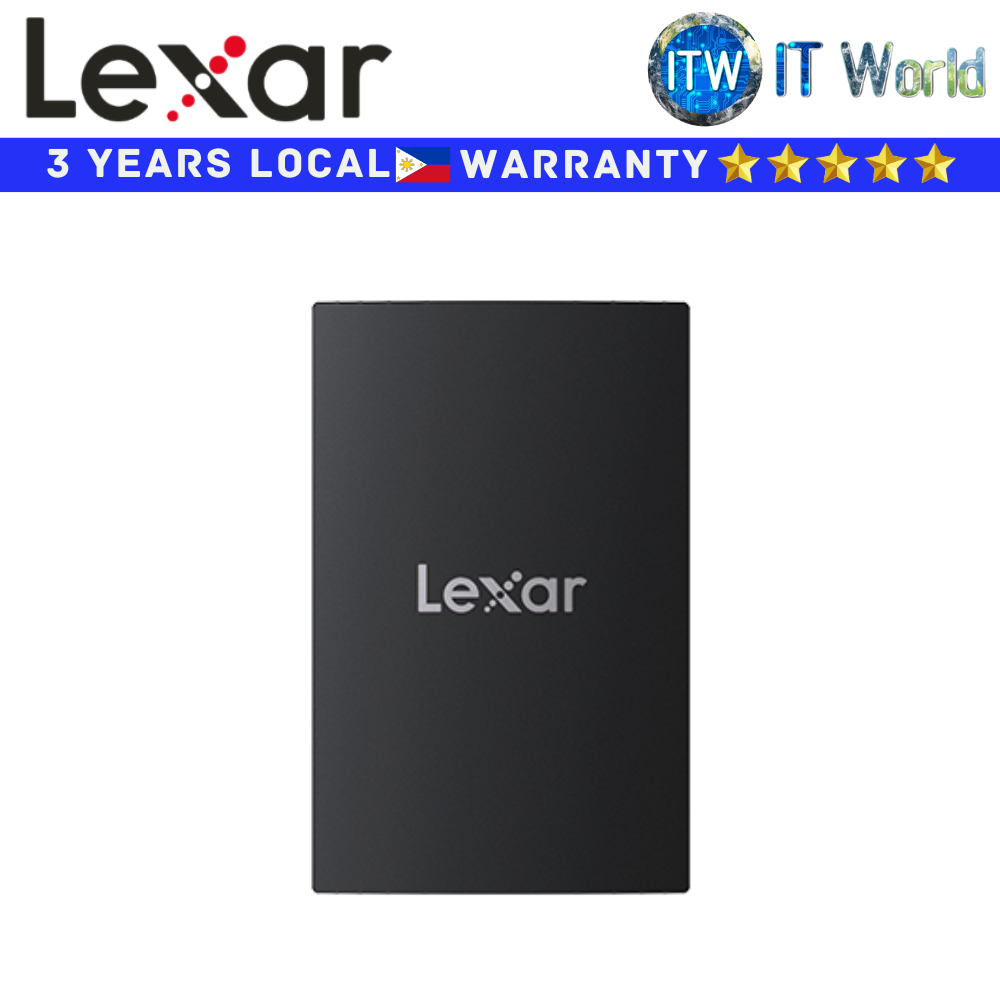 Lexar 2TB SSD SL500 Portable SSD up to 2000MB/s read External (LSL500X002T-RNBNG)