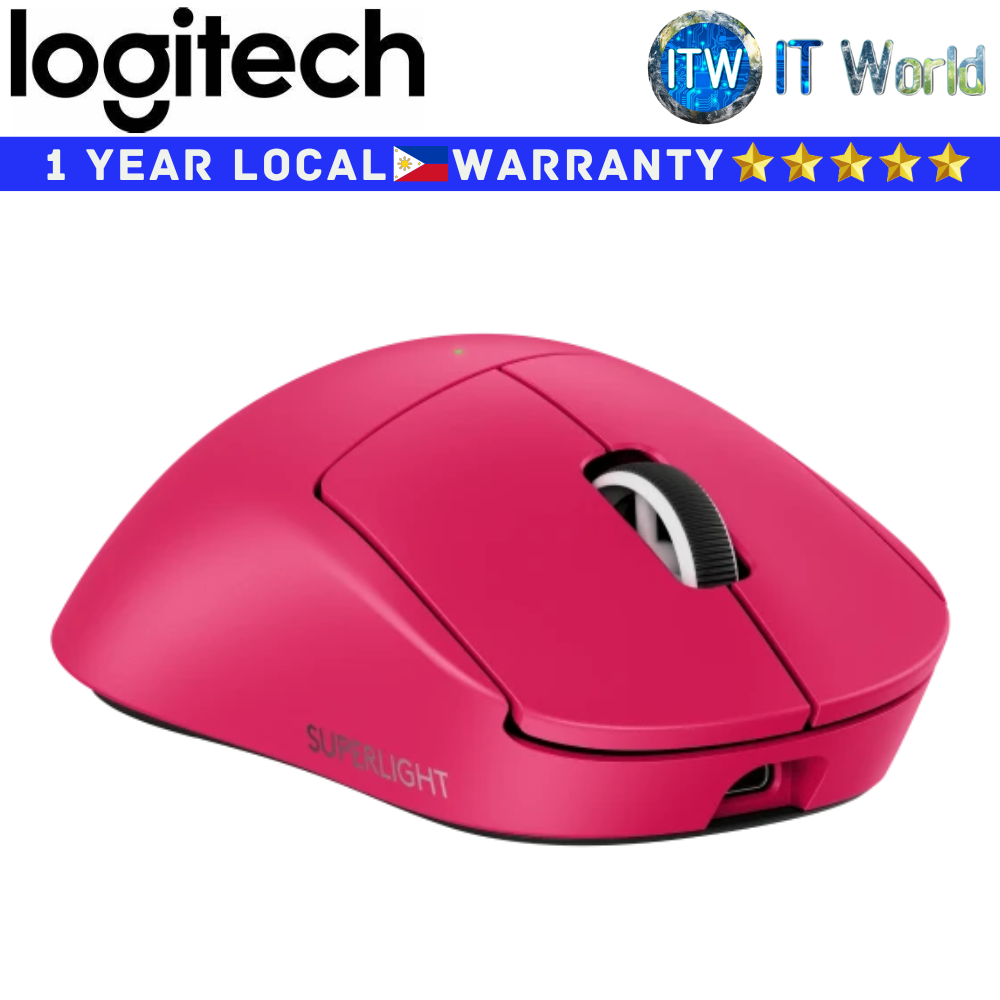 Logitech Wireless Gaming Mouse Pro X Superlight 2 Dex Lighspeed (Pink)