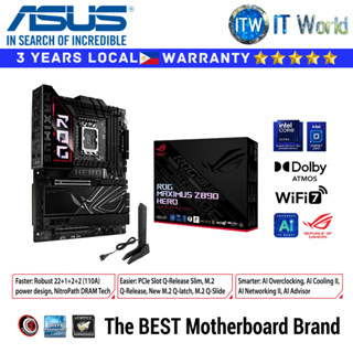 ASUS Motherboard ROG MAXIMUS Z890 HERO ATX LGA 1851 DDR5