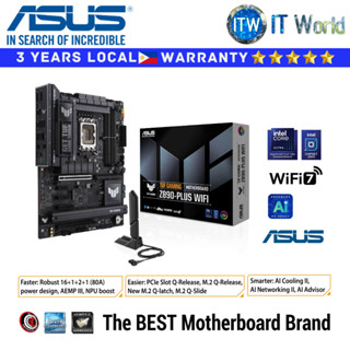 ASUS Motherboard TUF GAMING Z890-PLUS WIFI ATX LGA 1851 DDR5