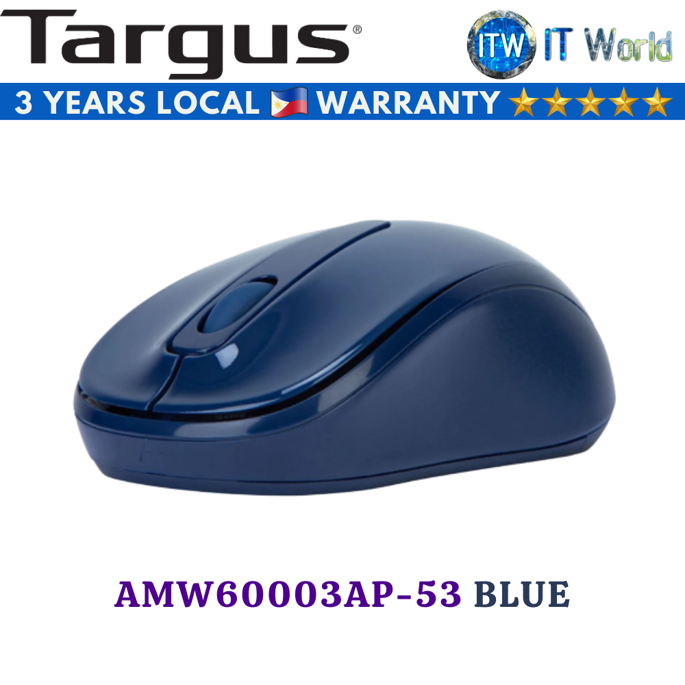 Targus Wireless Optical Mouse W600 Blue (AMW60003AP-53)