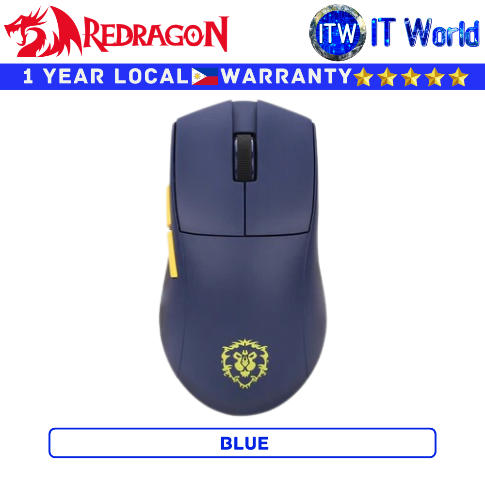 Redragon Gaming Mouse World of Warcraft YGK01 Ultra Lightweight (Blue)