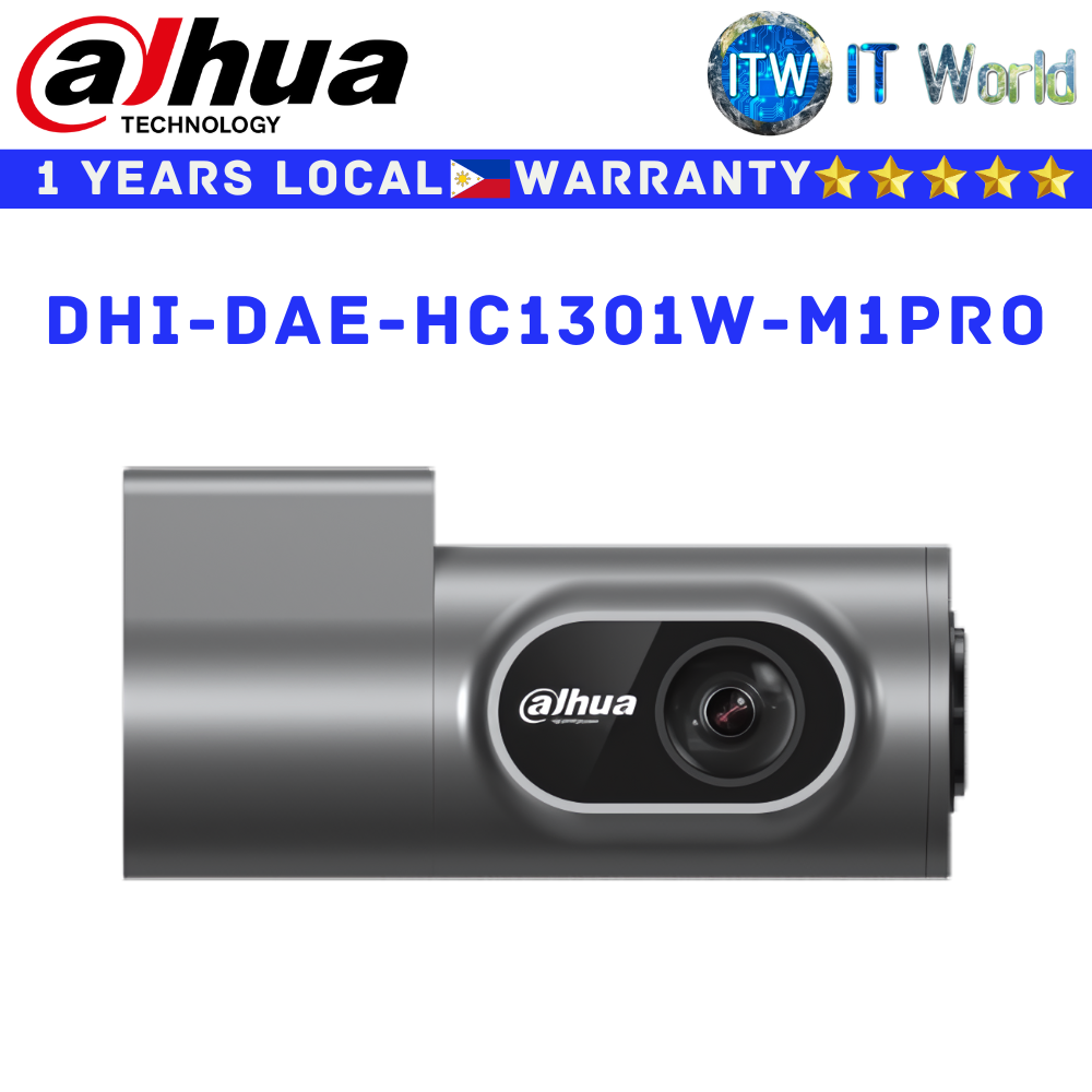 Dahua Dash Camera M1 Pro 1080P Ultra High Resolution (DHI-DAE-HC1301W-M1pro)