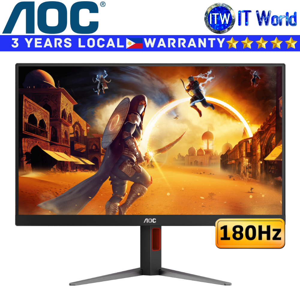 AOC Gaming Monitor Q27G4F 27&quot; 2560x1440 QHD / 180Hz / IPS / 0.5ms MPRT, 1ms GTG