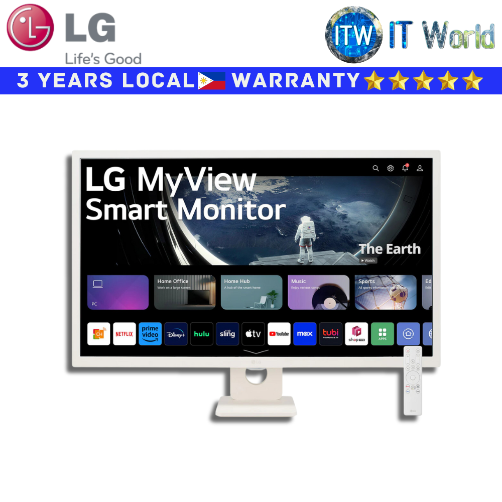 LG Monitor 32&quot;(1920x1080 FHD) / 60Hz / IPS / 8ms Typ / 32SR50F-W