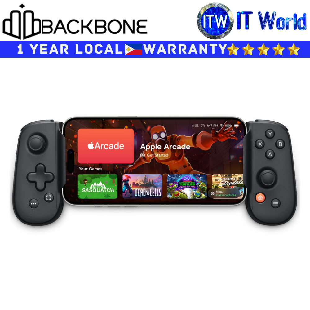 Backbone One Gaming Controller for Mobile USB-C Black (BB-51-P-BA)