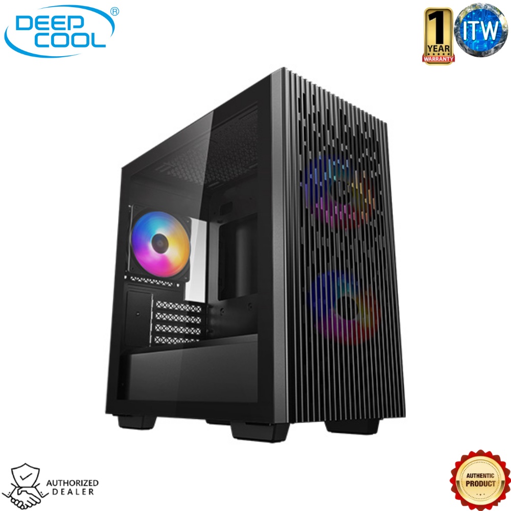 Deepcool MATREXX 40 3FS - MATX Computer Case BLACK (DP-MATX-MATREXX40-3FS)